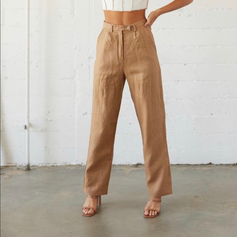Tan trousers